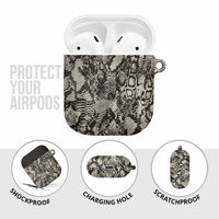 Wild Animal Skins AirPods Case Snake and Crocodile Mix Skin - Wonder Print Shop