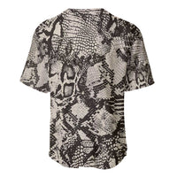 Wild Animal Skins Baseball Jersey Snake and Crocodile Mix Skin - Wonder Print Shop
