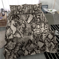 Wild Animal Skins Bedding Set Snake and Crocodile Mix Skin - Wonder Print Shop