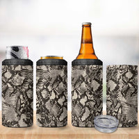 Wild Animal Skins 4 in 1 Can Cooler Tumbler Snake and Crocodile Mix Skin - Wonder Print Shop