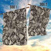 Wild Animal Skins Garden Flag Snake and Crocodile Mix Skin - Wonder Print Shop