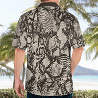 Wild Animal Skins Hawaiian Shirt Snake and Crocodile Mix Skin - Wonder Print Shop