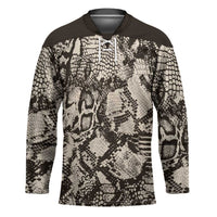 Wild Animal Skins Hockey Jersey Snake and Crocodile Mix Skin - Wonder Print Shop