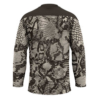 Wild Animal Skins Hockey Jersey Snake and Crocodile Mix Skin - Wonder Print Shop