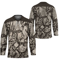 Wild Animal Skins Hockey Jersey Snake and Crocodile Mix Skin - Wonder Print Shop