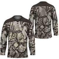 Wild Animal Skins Hockey Jersey Snake and Crocodile Mix Skin - Wonder Print Shop
