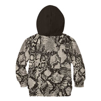 Wild Animal Skins Kid Hoodie Snake and Crocodile Mix Skin - Wonder Print Shop
