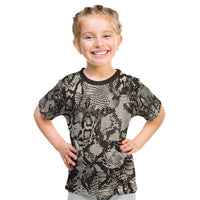 Wild Animal Skins Kid T Shirt Snake and Crocodile Mix Skin - Wonder Print Shop