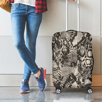Wild Animal Skins Luggage Cover Snake and Crocodile Mix Skin - Wonder Print Shop