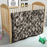 Wild Animal Skins Quilt Snake and Crocodile Mix Skin - Wonder Print Shop