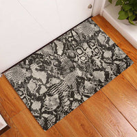 Wild Animal Skins Rubber Doormat Snake and Crocodile Mix Skin - Wonder Print Shop