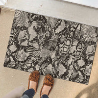 Wild Animal Skins Rubber Doormat Snake and Crocodile Mix Skin - Wonder Print Shop