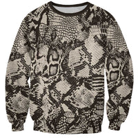 Wild Animal Skins Sweatshirt Snake and Crocodile Mix Skin - Wonder Print Shop