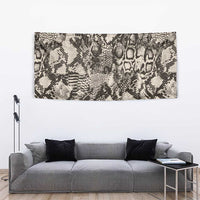 Wild Animal Skins Tapestry Snake and Crocodile Mix Skin - Wonder Print Shop