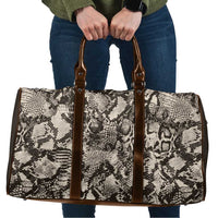 Wild Animal Skins Travel Bag Snake and Crocodile Mix Skin - Wonder Print Shop