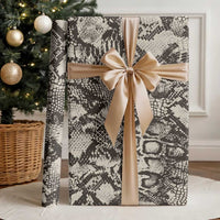 African Wild Animal Skins Wrapping Paper Snake and Crocodile Mix Skin - Wonder Print Shop