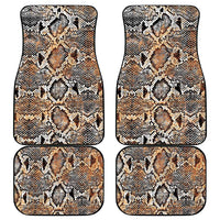 Wild Animal Skins Car Mats Vintage Snake Skin Pattern - Wonder Print Shop