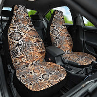 Wild Animal Skins Car Seat Cover Vintage Snake Skin Pattern - Wonder Print Shop
