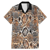 Wild Animal Skins Family Matching Mermaid Dress and Hawaiian Shirt Vintage Snake Skin Pattern - Wonder Print Shop