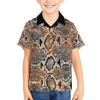 Wild Animal Skins Hawaiian Shirt Vintage Snake Skin Pattern - Wonder Print Shop