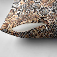 Wild Animal Skins Pillow Cover Vintage Snake Skin Pattern - Wonder Print Shop