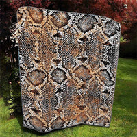 Wild Animal Skins Quilt Vintage Snake Skin Pattern - Wonder Print Shop