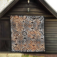 Wild Animal Skins Quilt Vintage Snake Skin Pattern - Wonder Print Shop
