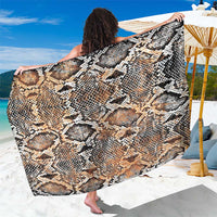 Wild Animal Skins Sarong Vintage Snake Skin Pattern - Wonder Print Shop