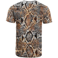 Wild Animal Skins T Shirt Vintage Snake Skin Pattern - Wonder Print Shop