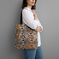 Wild Animal Skins Tote Bag Vintage Snake Skin Pattern - Wonder Print Shop