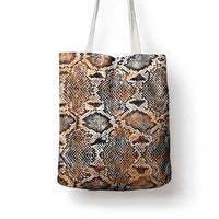 Wild Animal Skins Tote Bag Vintage Snake Skin Pattern - Wonder Print Shop