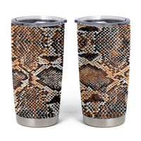 Wild Animal Skins Tumbler Cup Vintage Snake Skin Pattern - Wonder Print Shop