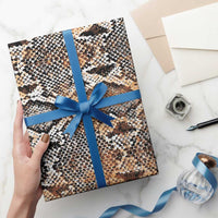 African Wild Animal Skins Wrapping Paper Vintage Snake Skin Pattern - Wonder Print Shop