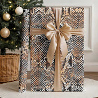 African Wild Animal Skins Wrapping Paper Vintage Snake Skin Pattern - Wonder Print Shop