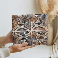 African Wild Animal Skins Wrapping Paper Vintage Snake Skin Pattern - Wonder Print Shop