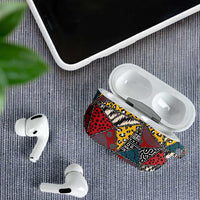 Wild Animal Skins AirPods Case Triangles Pattern Afro Pattern Style - Wonder Print Shop