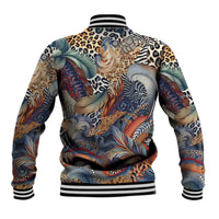 Wild Animal Skins Baseball Jacket Unique Leopard Zebra And Snake Patterns - Wonder Print Shop