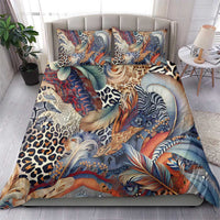 Wild Animal Skins Bedding Set Unique Leopard Zebra And Snake Patterns - Wonder Print Shop