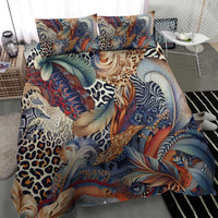 Wild Animal Skins Bedding Set Unique Leopard Zebra And Snake Patterns - Wonder Print Shop