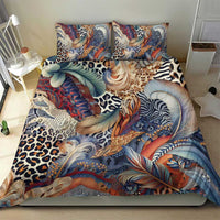 Wild Animal Skins Bedding Set Unique Leopard Zebra And Snake Patterns - Wonder Print Shop