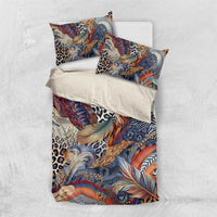 Wild Animal Skins Bedding Set Unique Leopard Zebra And Snake Patterns - Wonder Print Shop