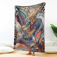 Wild Animal Skins Blanket Unique Leopard Zebra And Snake Patterns - Wonder Print Shop