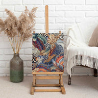 Wild Animal Skins Canvas Wall Art Unique Leopard Zebra And Snake Patterns - Wonder Print Shop