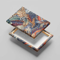 Wild Animal Skins Canvas Wall Art Unique Leopard Zebra And Snake Patterns - Wonder Print Shop