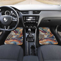 Wild Animal Skins Car Mats Unique Leopard Zebra And Snake Patterns - Wonder Print Shop