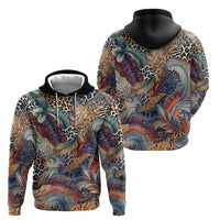 Wild Animal Skins Hoodie Unique Leopard Zebra And Snake Patterns - Wonder Print Shop