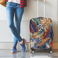 Wild Animal Skins Luggage Cover Unique Leopard Zebra And Snake Patterns - Wonder Print Shop