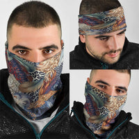 Wild Animal Skins Neck Gaiter Unique Leopard Zebra And Snake Patterns - Wonder Print Shop