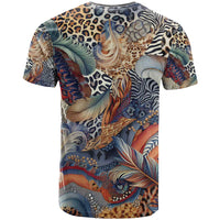 Wild Animal Skins T Shirt Unique Leopard Zebra And Snake Patterns - Wonder Print Shop