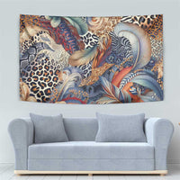 Wild Animal Skins Tapestry Unique Leopard Zebra And Snake Patterns - Wonder Print Shop